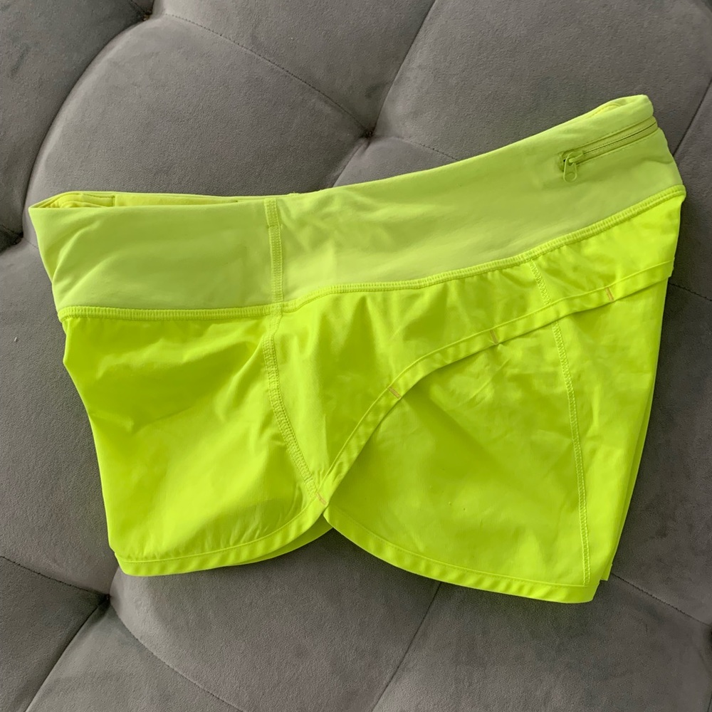 Lululemon Speed Shorts 6 Ray - Picture 7 of 8